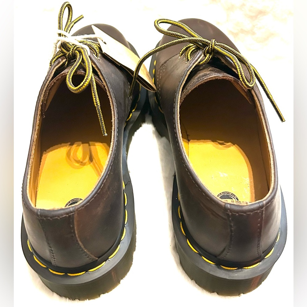 NEW Dr. Martens Unisex 1461 Bex dark brown leather Oxford wms. Sz..8 mens sz. 7 - Picture 10 of 11